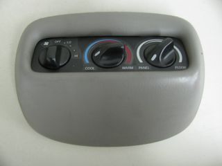 Ford Expedition Overhead Console Rear Heater Controls