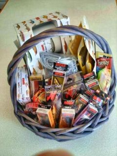 Pictured below is a sample basket (all baskets different)