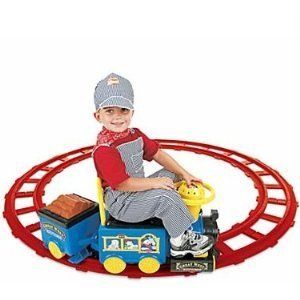 Ride on Train with Full Circle Track Red Used Very Little