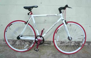 Fixie Fixed Gear Racing Bicycle Bike RD 269 48 53cm White