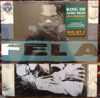  Fela Kuti Box Set 3 6XLP SEALED