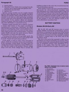 Ford 2N 8N 9N Farm Tractor Service Parts Repair Manual