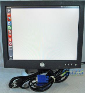 Dell 1504FP 15 LCD Flat Screen Computer Monitor Multi Directional VGA