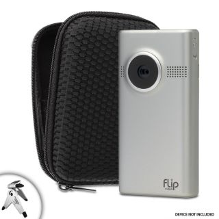 Protective HardShell Slim Camera Case for Flip Mino HD , Ultra HD and