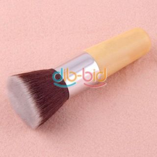 Environmental Flat Top Buffer Makeup Bamboo Cosmetic Foundation Powder