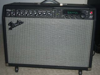 Fender Cybertwin Amp Electric Guitar Amplifier With Cyber Foot