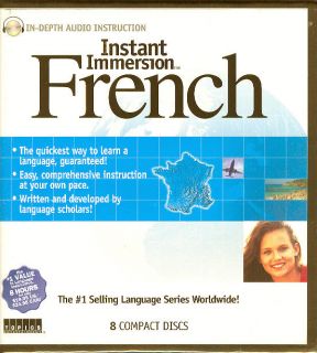 New Learn How to Speak French Language 8 CDs Audio 1591507561