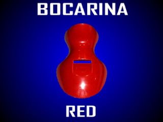 Red Bocarina Worlds Greatest Nose Flute Humanatone Ukulele Brionski