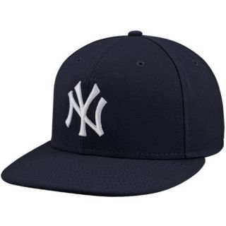 New Era New York Yankees Youth Navy Blue Authentic 59Fifty Fitted Hat