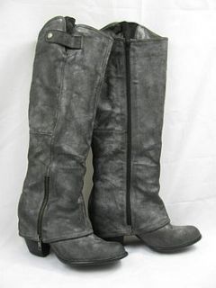 fergie ledger knee high boot womens 7 used $ 170