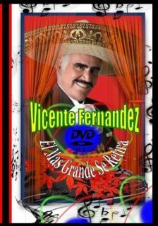 Vicente Fernandez DVD El Mas Grande Se Retira 99 Music Videos Mexico