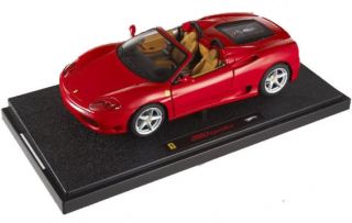 Hot Wheels Elite 1 18 Ferrari 360 Spider Red P9902