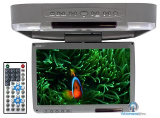 17 TV Screen TFT LCD Monitor Flip Down DVD SD USB Player