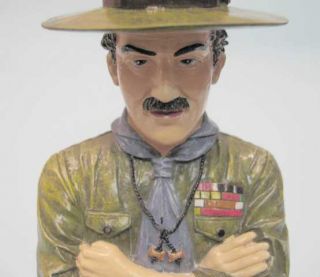 World Scout Movement Founder Lord Baden Powell of Gilwell Figure