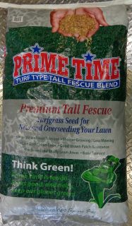 50 LB Bag of Prime Time Premium Tall Fescue Turf Type Grass Seed