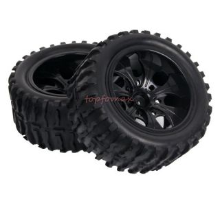  RC Bigfoot monster car Truck rubber tires tyre,Plastic wheel rim 88015