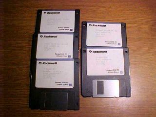Rockwell 2200 PCI Software Drivers on 5 Floppy Disks