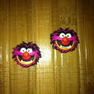 Authentic Crocs Jibbitz Shoe Charms Set of 2 Animal from The Muppets