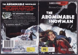   SNOWMAN PETER CUSHING FORREST TUCKER HAMMER BRAND NEW DVD 2 POST