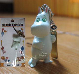 7pc Moomin Valley Snufkin Floren Hippo Figure Strap FSM2