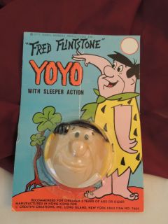Vintage Fred Flintstone YoYo with Sleeper Action – NOC