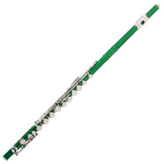 Mendini C Flute Silver Gold Blue Green Pink Purple Red Tuner Stand
