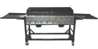 Grill 8 Burner Event LP Gas Grill 116 000 BTU with Stainless Steel