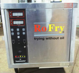  Fryer Rofry Greaseless Electric Oil Less Fry System w Free Cleaning