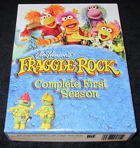 JIM HENSONS FRAGGLE ROCK THE COMPLETE FIRST SEASON 5 DISC DVD SET MINT