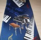 Keyboard Music Piano Metronome Tie Used in Great Shape