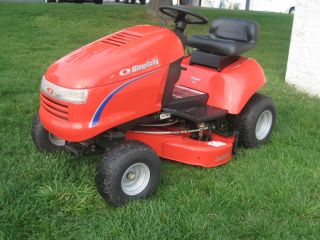 Used Simplicity Regent 15hp Lawn Tractor w Full Roller Kit