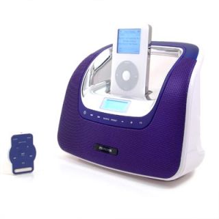  miniMove Portable Boombox Speaker iPod/iPhone, FM, Purple, Mi3xPURCA