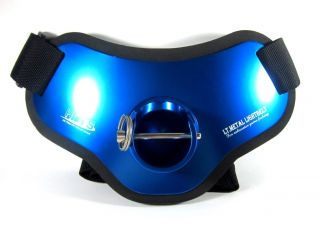 Hots Fighting Belt Light Weight Aluminium Gimbal Belt Blue