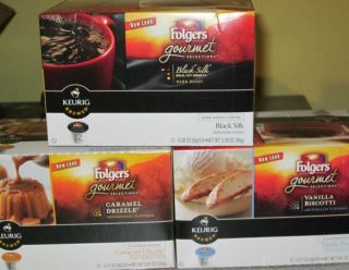 Folgers Gourmet Coffee Variety Keurig K Cups 36 count New Sealed FRESH