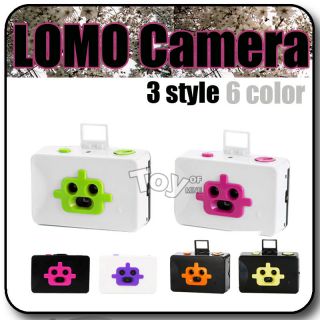 LOMO Robot Style 3 Lens Action Film Camera New Lomography Freestyle