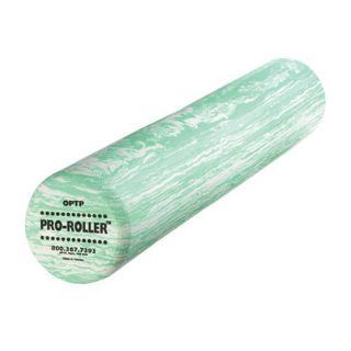 Optp Pro Roller Round Foam Roller Therapy Green Marble