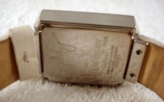 RARE Frank Gehry Fossil Womens Leather Band Watch GH2027