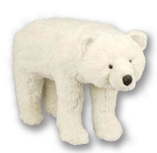  Lodge Decor Polar Bear Footrest