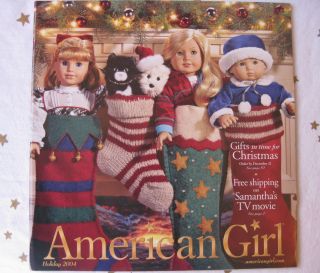   Girl Catalog 2004 Holiday Samantha Kirsten hopscotch hill dolls