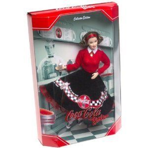 2000 Coca Cola Sweetheart Soda Fountain Barbie Doll