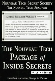 Nouveau Tech Secret Society Inside Secrets Money Power