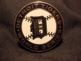 1987 Phantom Detroit Tigers World Series Press Pin