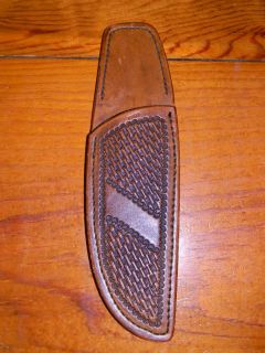 FOWLER CUSTOM KNIVES / RICKY FOWLER Custom made Knife Leather Sheath