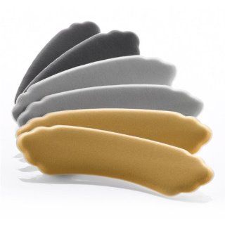  Heelz Foot Cushions   1 Butter 1 Black 1 Silver Pairs by Foot Petals
