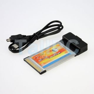  IEEE 1394a Firewire ExpressCard 34mm 6 to 4 Pin Firewire Cable