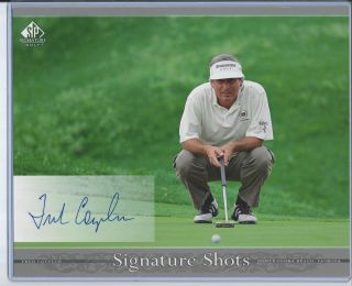  PGA Upper Deck Golf SP Signature Authentic 8x10 Auto Card Fred Couples