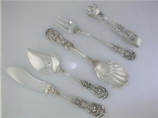 Sterling REED & BARTON 5 Serving Pieces FRANCIS I