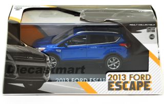 Greenlight 1 43 2013 Ford Escape SUV Diecast Model Car Blue