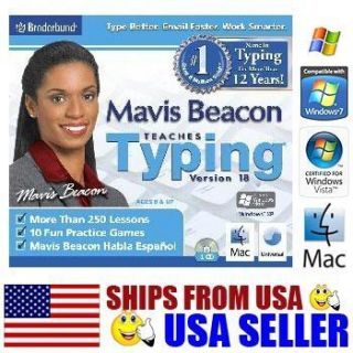 Mavis Beacon Teaches Typing 18 PC Mac 