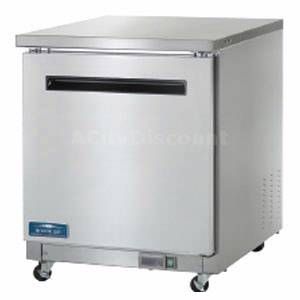  exterior full line of arctic air undercounter freezers available